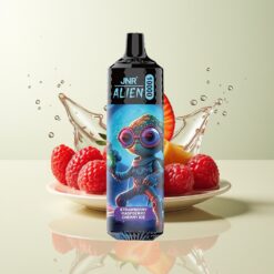 Grossista Italia JNR Alien 10000 Puff LED Fragola Lampone Ciliegia Ghiaccio