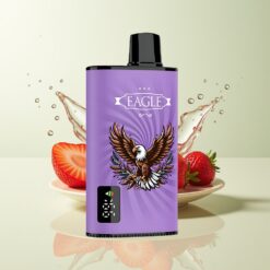 Grossista Italia JNR EAGLE Smart 23000 Puffs Schermo Digitale Fragola Ghiaccio