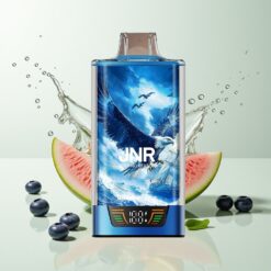 Grossista Italia JNR Falcon Pro 28000 Puff Mela Blu Ghiaccio