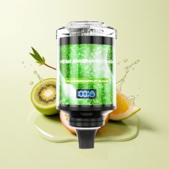 Grossista Italia JNR Mega Shisha Hookah 100K Bocche Kiwi Frutto della Passione Guava