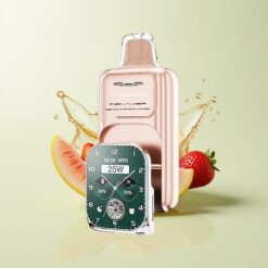 Grossista Italia JNR VapeWatch 30000 Puff Dual Mesh Coil Fragola Banana