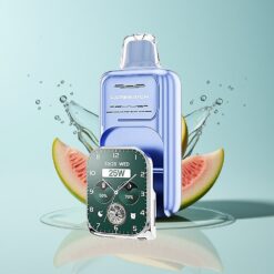 Grossista Italia JNR VapeWatch 30000 Puff Dual Mesh Mirtillo Ghiaccio