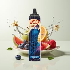 Grossista Italia JNR Wolf Niplo 10000 Puff Mesh 1.0 Ohm Mirtillo Lampone Aspro