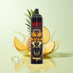 Grossista Italia JNR Wolf Niplo 10000 Puff Mesh Coil Ananas Ghiaccio