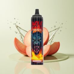 Grossista Italia JNR Wolf Niplo 10000 Puff Mesh Coil Pesca Frutti di Bosco