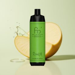 Grossista Italia RandM Fumot Shisha 10000 Puff Doppia Mela Svapare