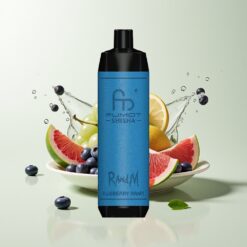 Grossista Italia RandM Fumot Shisha 10000 Puff Mirtillo Uva Svapare