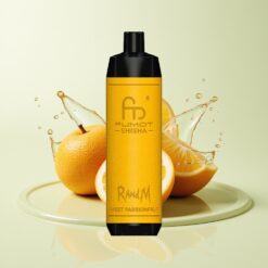 Grossista Italia RandM Fumot Shisha 10000 Puff Tipo-C Frutto della Passione Dolce