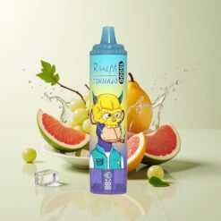 Grossista Italia RandM Fumot Tornado 15000 Puff Ghiaccio d'Uva