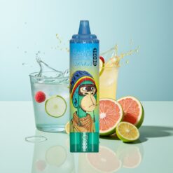 Grossista Italia RandM Fumot Tornado 15000 Puff LCD Blu Limonata Lampone