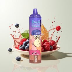 Grossista Italia RandM Fumot Tornado 15000 Puffs Mirtillo Ciliegia Mirtillo Rosso