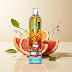 Grossista Italia RandM Fumot Tornado 7000 Mesh Energia Rossa Ghiaccio