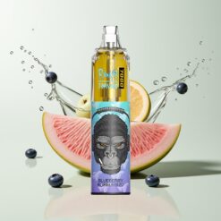 Grossista Italia RandM Fumot Tornado 7000 Puffs Mesh Coil Mirtillo Bubblegum