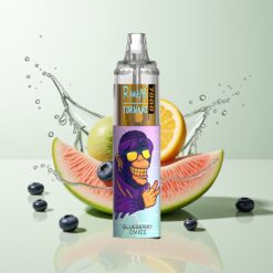 Grossista Italia RandM Fumot Tornado 7000 Puffs Mesh Mirtillo Su Ghiaccio