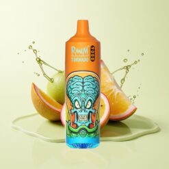 Grossista Italia RandM Fumot Tornado 9000 Puff Display RGB Kiwi Frutto della Passione Guava