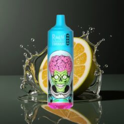 Grossista Italia RandM Fumot Tornado 9000 Puffs Display RGB Drago Nero Ghiaccio