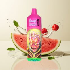 Grossista Italia RandM Fumot Tornado 9000 Puffs Lampone Anguria Mesh Coil