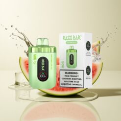 Grossista Italia Razz Bar 50K Boccate Svapare Anguria Ghiaccio