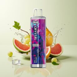 Grossista Italia Uwin Crystal 10000 Puffs Luci RGB Ghiaccio Uva