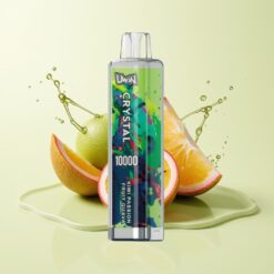 Grossista Italia Uwin Crystal 10000 RGB Kiwi Frutto della Passione Guava