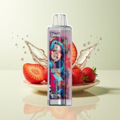 Grossista Italia Uwin Crystal 10.000 Puff Luci RGB Fragola Ghiaccio