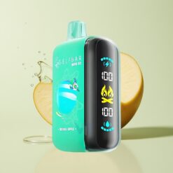 Grossista Italia ELF BAR RAYA D3 25000 Puff Ricaricabile Mela Doppia