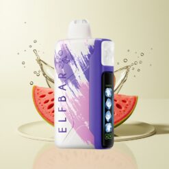 Grossista Italia Elf Bar Ice King 40000 Puff Ricaricabile Fragola Acida Frutto del Drago