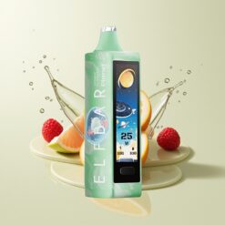 Grossista Italia Elf Bar Planet 25000 Puff Ricaricabile Gelsomino Lampone