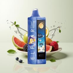 Grossista Italia Elf Bar Planet 25000 Puff Ricaricabile Mirtillo Nero Lampone