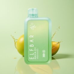 Grossista Italia Elf Bar Raya D1 13000 Puff Ricaricabile Mango Verde