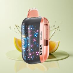 Grossista Italia NEXA Ultra 50000 Puff Display 3D Curved Screen Cannella Rotolo