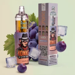 Grossista Italia RANDM TORNADO 7000 Puffs 14ML Uva Ghiacciata